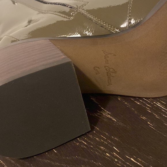 Sam Edeleman Westie Army Green Leather Boot - Picture 4 of 8